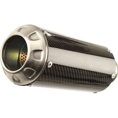 Hotbodies Racing - 31501-2404 - MGP II Growler Slip-On, Carbon Fiber Muffler - Image 1 of 4