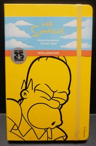 Moleskine Simpsons 25th Anniversary Ruled Notebook 5x8.25 NEW 2014 Homer - Picture 1 of 2
