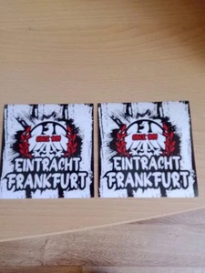 Zwei Eintracht Aufkleber Neu - Bild 1 von 1