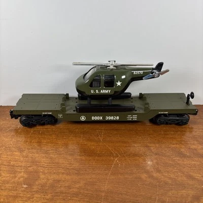 K-Line DODX 39828 Train Helicopter 82570 US ARMY 0/027 Scale Green - Image 1 of 4