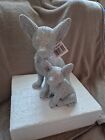 Mother & Puppy Chihuahuas Mother & puppy silver glitter diamante figure Boxed