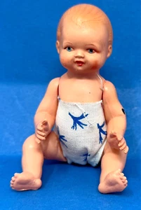 Puppe Minerva Zelluloid für Puppenstube Puppenhaus 12cm ALT /P29.1/7 - Bild 1 von 5
