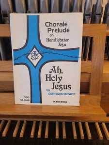 * Gerhard Krapf: Choralvorspiel über Herzliebster Jesu; Orgel (Concordia) - Bild 1 von 1