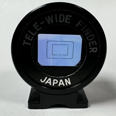 Yashica Tele-Wide Finder Japan For Contax Leica Rangefinder Camera Vtg EUC - Image 1 of 4