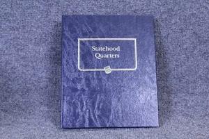 1999-2009 COMPLETE SET 56 Copper/Nickle Statehood U.S. Quarters Whitman Album - Picture 1 of 4