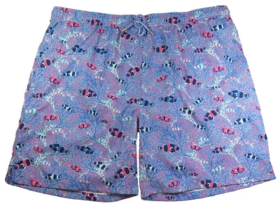 Peter Millar Seaside Collection Swimwear Fish Reef Swim Trunks XXL 2XL NWOT NEW - Image 1 of 4