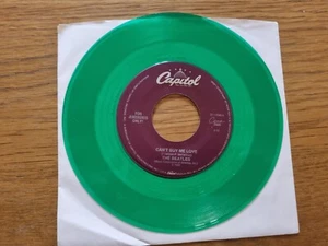 THE BEATLES - Can't Buy Me Love USA Capitol Records Jukebox Issue 7” GREEN VINYL - Picture 1 of 6