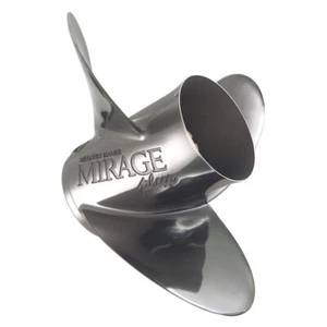 SS#402 Mercury MIRAGE + 14,25x25 LH 3BL hélice de acero inoxidable - Imagen 1 de 1