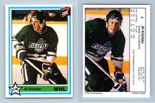 Al Kinisky #4 WHL 7th Inning Sketch 1990-91 Hockey Card