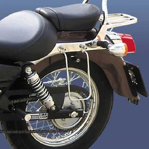 Chrome Side Bag Supports Brackets for Suzuki Marauder 1600 (VZ1600) - Picture 1 of 1