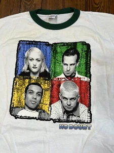 Camicia Vintage No Doubt Anni 90 Rock Band Tre Concert Tour Gwen Stefani Taglia M RARA!! - Foto 1 di 8