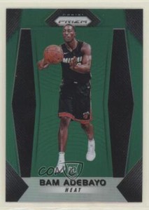 2017-18 Panini Prizm Green Prizm Bam Adebayo #51 Rookie RC