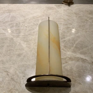 Ultralights Outdoor Lighting Wall Sconce Brass Glass - Picture 1 of 11