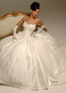 💖£2500 HOLLYWOOD DREAMS ARIELLA WEDDING DRESS SILK TULLE IVORY SIZE 10 12 LACE - Picture 1 of 11