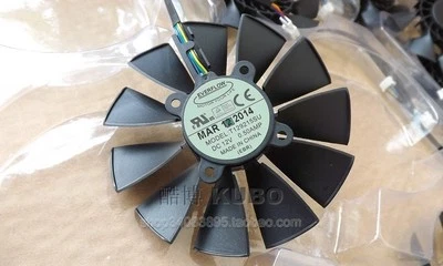 For ASUS STRIX GTX780 780TI GTX970 980 R9 280x 290X graphics card fan T129215SU - Image 1 of 2