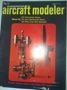 Aircraft Modeler Magazine FAI Firecracker Racer january 1972 041717nonrh - Picture 1 of 1