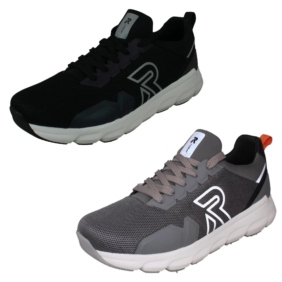 Zapatos deportivos informales con cordones textiles Revolution Rieker para hombre 07802 Foto 1 de 1