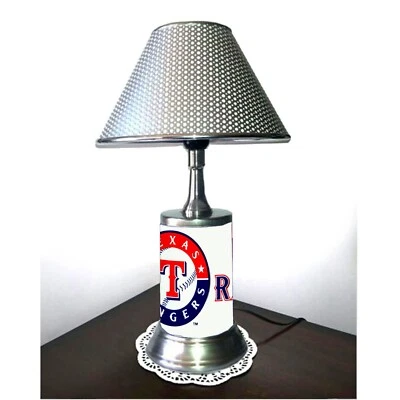 MLB Texas Rangers table lamp with shade, desk lamp - Image 1 of 3