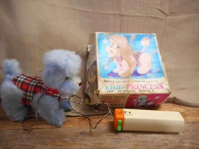 Little Princess Jumping Poodle Toy, Alps Toy, Orig Box, Very Clean, 6" Tall, OLD - Image 1 of 4