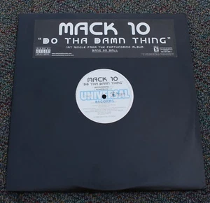 2 MACK 10 Vinyl 12" EP PROMO RAP DO THA DAMN THING & LET THE GAMES BEGIN - Picture 1 of 5