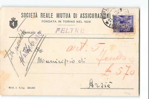 4590 01 RSI SOC. REALE MUTUA ASSICURAZIONI FELTRE X ARSIE' - Picture 1 of 2