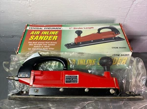 LCentral Pneumatic. Air Inline Sander. 1" Stroke Length. 00280. 3/8" Hose. - Picture 1 of 8