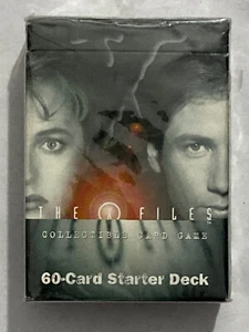 Premiere The X Files Collectible Card Game 60-Card Starter Deck USPC Games - Picture 1 of 2