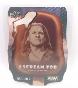 2022 Upper Deck Allure AEW CHRIS JERICHO I Scream For DIE-CUT Insert ISF-4 - Picture 1 of 2
