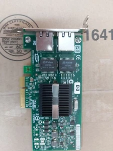 HP 360T Gigabit Dual Port Gigabit Ethernet Card Adapter UFFE!!!! - Picture 1 of 10