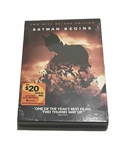 Batman Begins Deluxe Edition 2-Disc Set - new sealed - Imagen 1 de 2