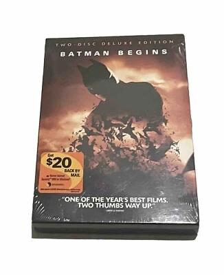 Batman Begins Deluxe Edition 2-Disc Set - new sealed - Image 1 of 2