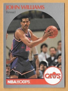 JOHN WILLIAMS CLEVELAND CAVALIERS #80 NBA HOOPS 1990-91 - Imagen 1 de 2