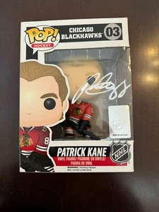 Patrick Kane Signed Chicago Blackhawks Funko POP Beckett BAS COA NY RANGERS - Picture 1 of 8