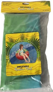 GIOCO Gonfiabile ARCOBALENO Piscina Galleggiante 47" Diametro Bambini Età 5+ - Foto 1 di 2