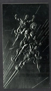 PROMO CARD: SUPERMAN MAN OF STEEL PLATINUM FORGED IN STEEL PROTOTYPE #FS2 - Picture 1 of 3