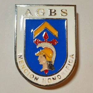 Spanish Army Metal Badge Nco General Basic Academy Honorable Mention 2000s E-097 - Picture 1 of 3
