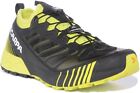 Scarpa Ribelle Run Highly Adaptable Lace Up Running Trainer Black Mens UK 6 - 12