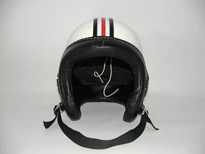 Casco Vespa Moto Auto Volo vintage retrò SUPER INTEGRAL SAINT CHRISTOPHE anni 70 - Foto 1 di 9
