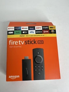 Amazon Fire TV Stick Lite 1080p Alexa Voice Remote Streaming Media Player - Picture 1 of 6