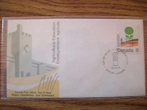 CANADÁ FDC 1974 EDUCACIÓN AGRÍCOLA 8c ENVÍO GRATUITO A EE. UU. - Imagen 1 de 1