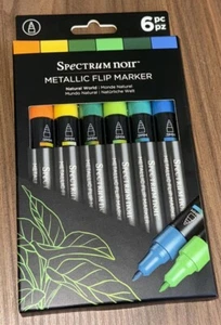 Spectrum Noir, Metallic Flip Marker Natural World 6 Stück Neu im Karton - Bild 1 von 4