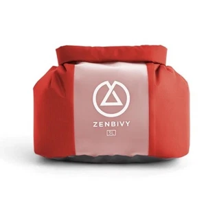 Zenbivy Ditty Dry Sack 5L Fire Red NWT Lightweight Organized - Picture 1 of 4