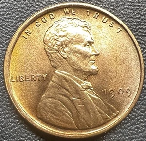 1909 VDB Lincoln centesimo di grano/#21 - Foto 1 di 2