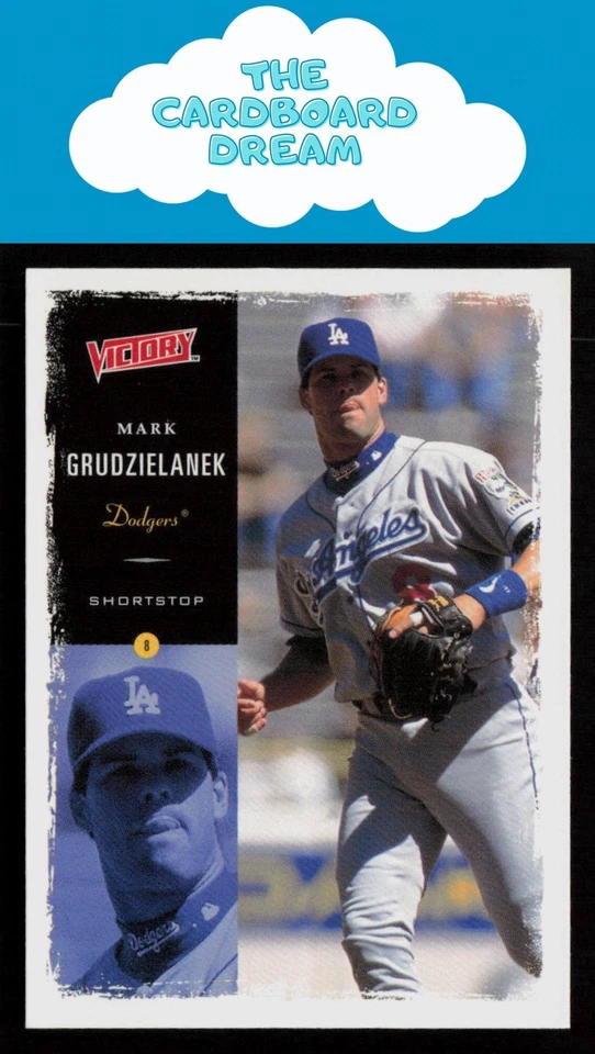 Mark Grudzielanek 2000 Upper Deck Victory #121 Los Angeles Dodgers Baseball Card - Image 1 of 2