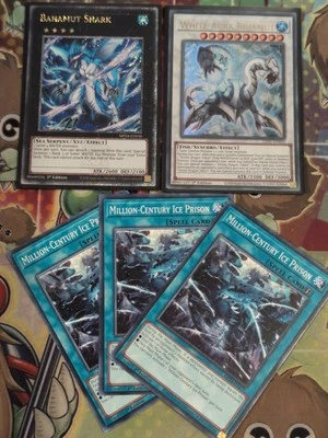 MP24-EN036 Bahamut Shark Qrtr Secret + White Aura Ultra & Bonus Playset YuGiOh - Image 1 of 4