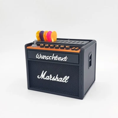 Plektrum Halter personalisiert Geschenk für Gitarristen und Musiker  - Bild 1 von 4