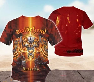 Motorhead Band Sacrifice Cover AOP 3D T-shirt - Picture 1 of 5