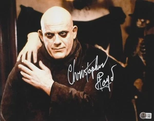 Christopher Lloyd Signed 11x14 Uncle Fester Photo - Beckett W Hologram *White #3 - Picture 1 of 2