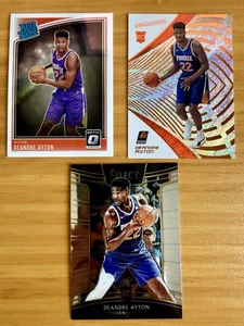 2018-19 Deandre Ayton Rookie RC Lot x3 Cards Optic Select Revolution Lakers - Picture 1 of 2