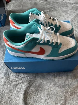 Nike Dunk Low Miami Dolphins para hombre talla 14 usadas. SIN CAJA Foto 1 de 4
